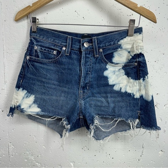 EDWIN Women's Size 25 Cai Cut Off Denim Jean Shorts - Picture 2 of 15